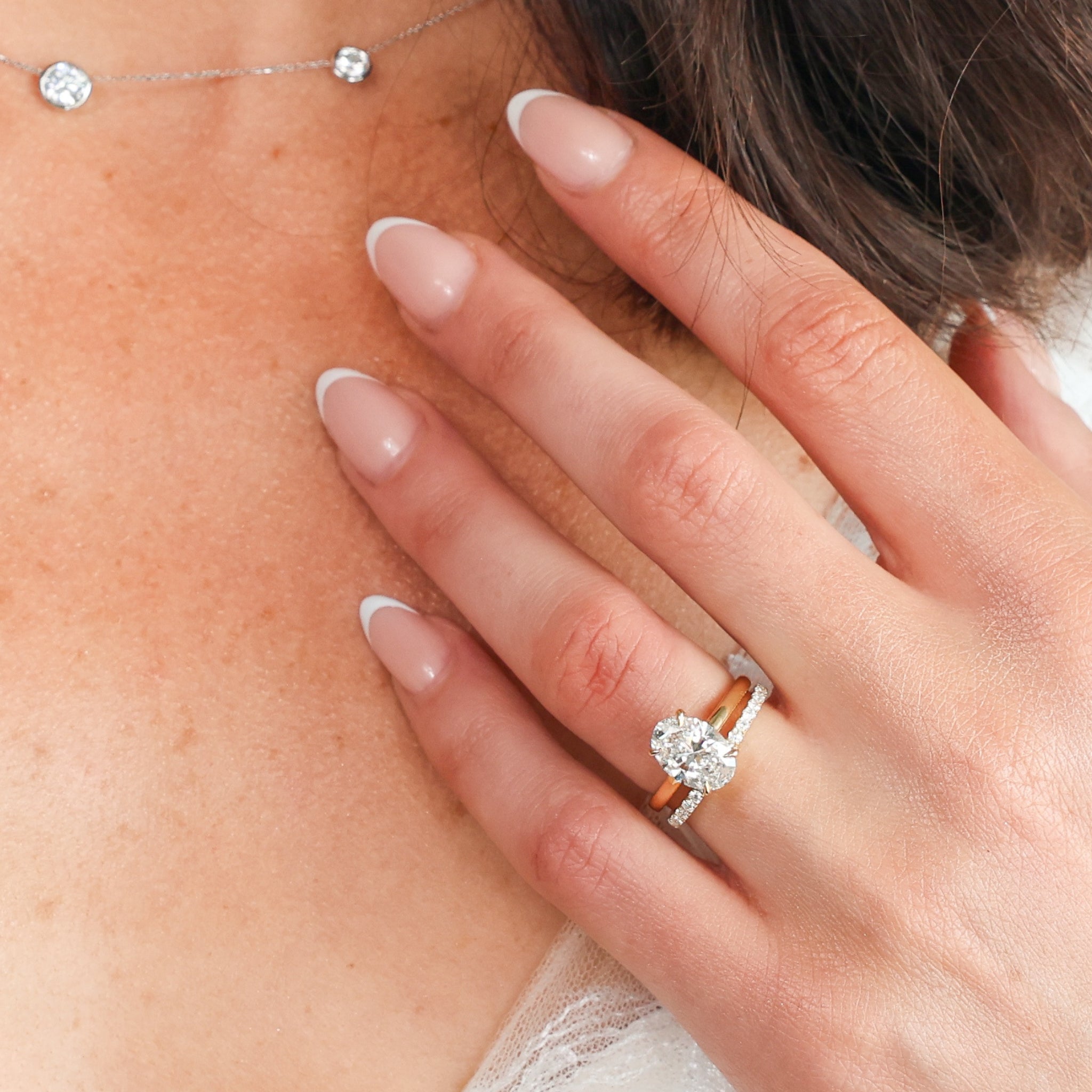 0.20ct Diamond Half Hoop Band