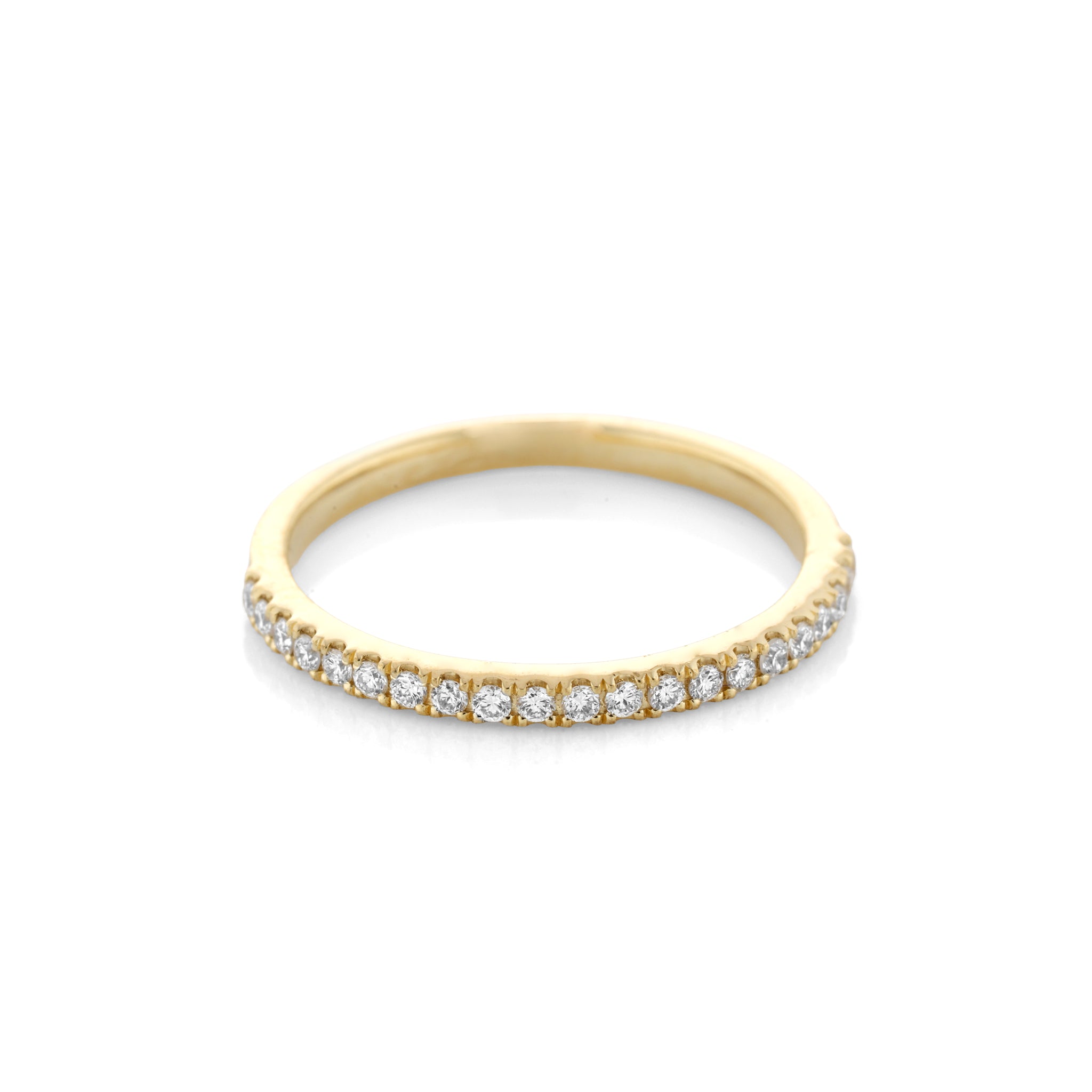 0.20ct Diamond Half Hoop Band