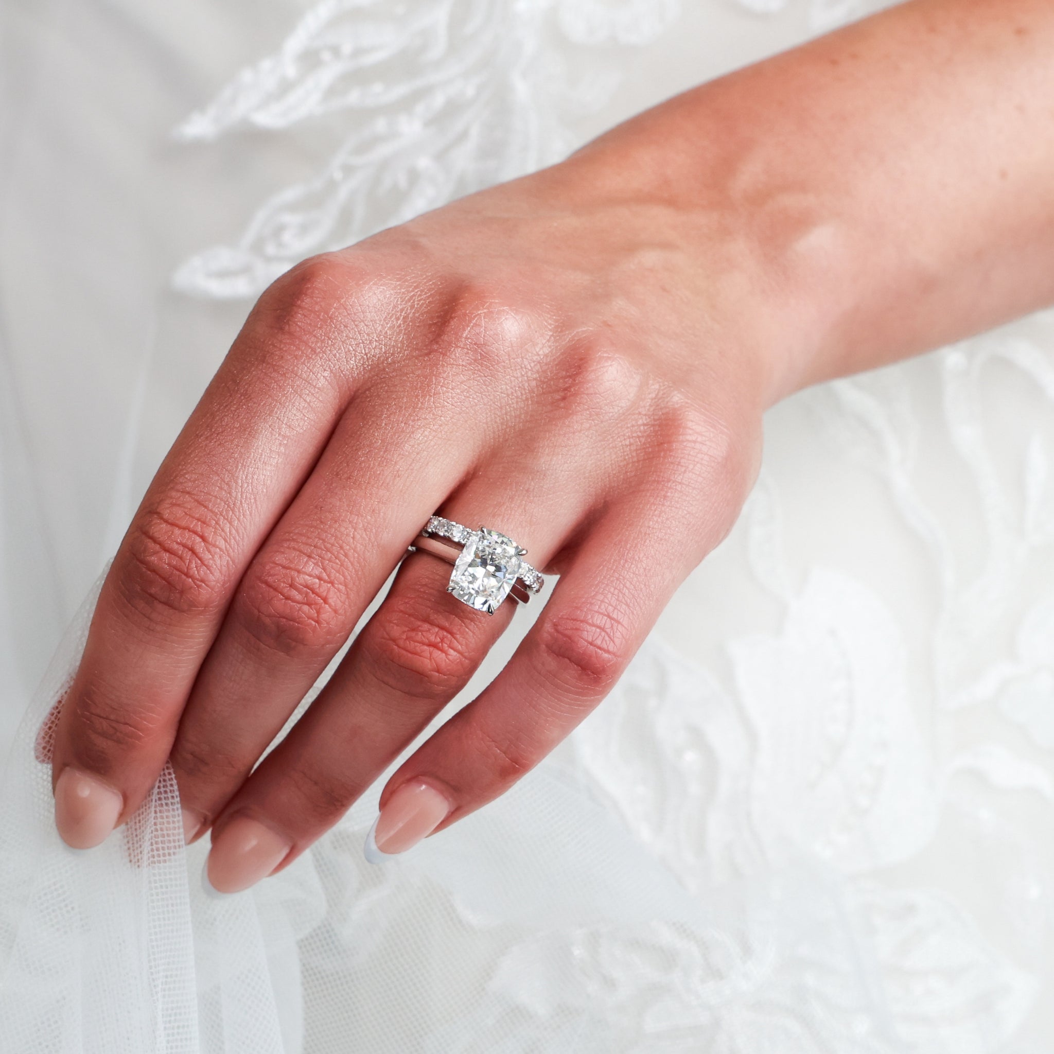 0.50ct Diamond Half Hoop Band