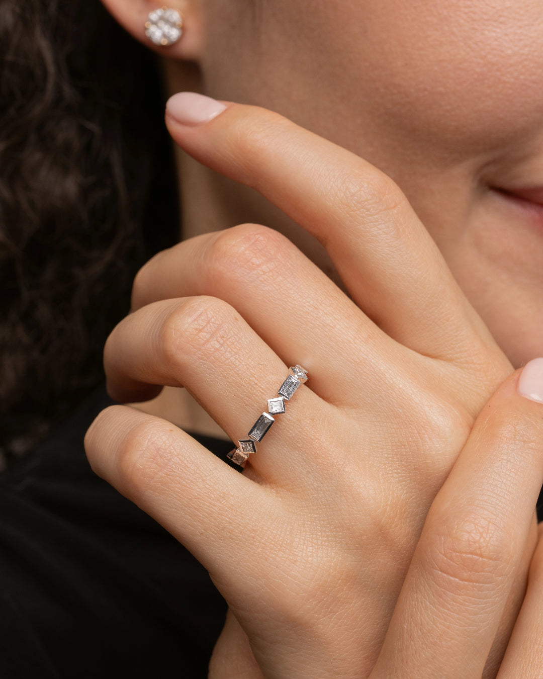 Baguette Bezel Ring