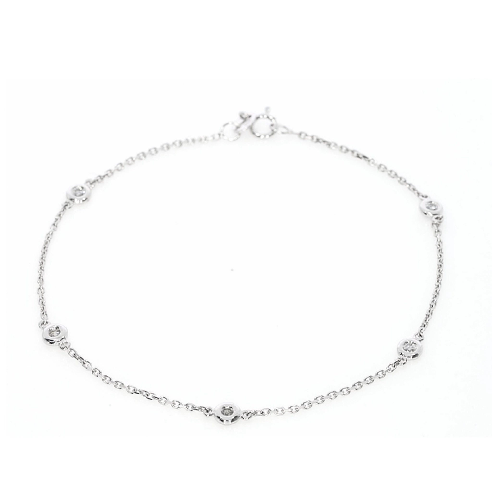 Constellation bracelet featuring certified diamonds in a delicate design, perfect for stacking or as a gift.