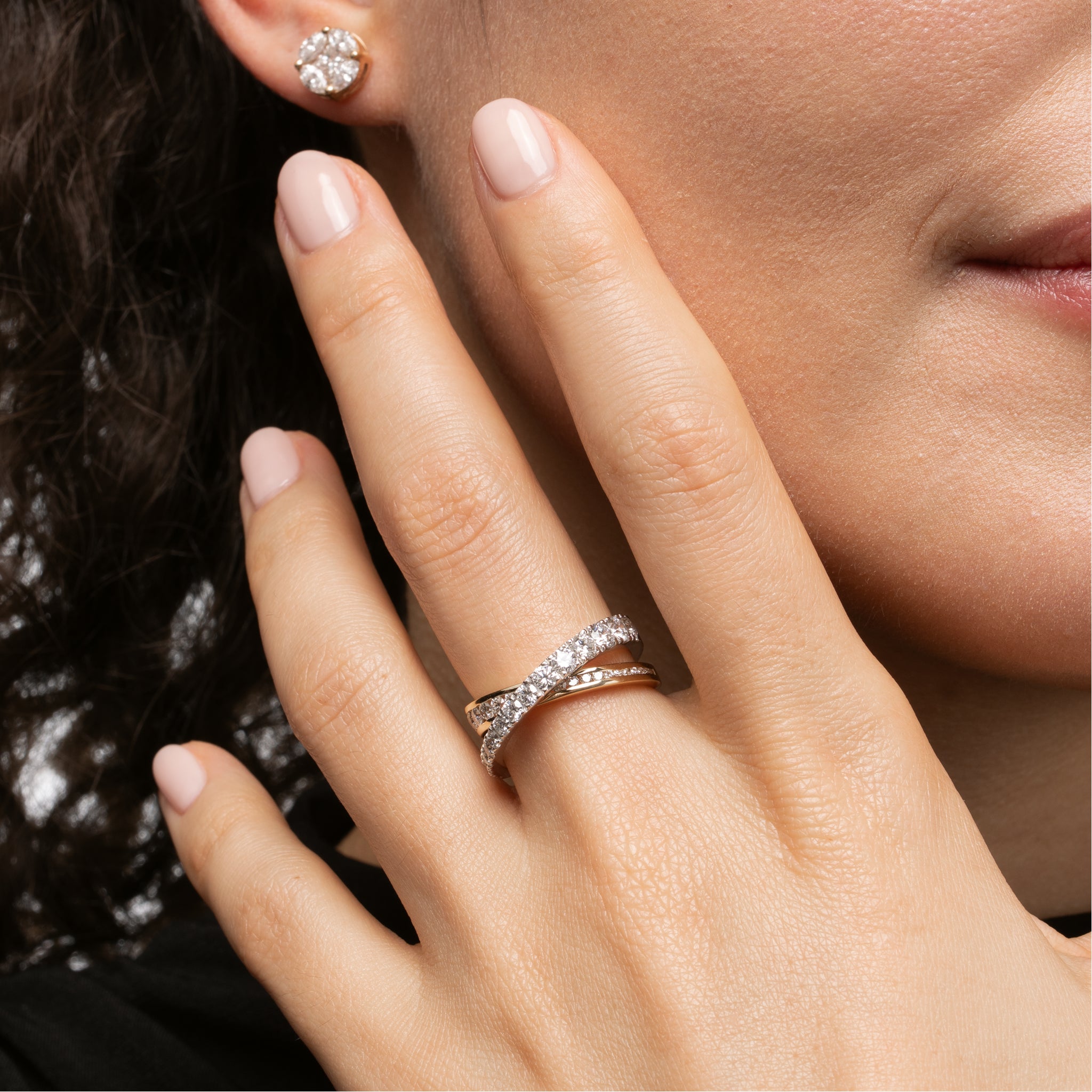 The Coco Criss Cross Ring