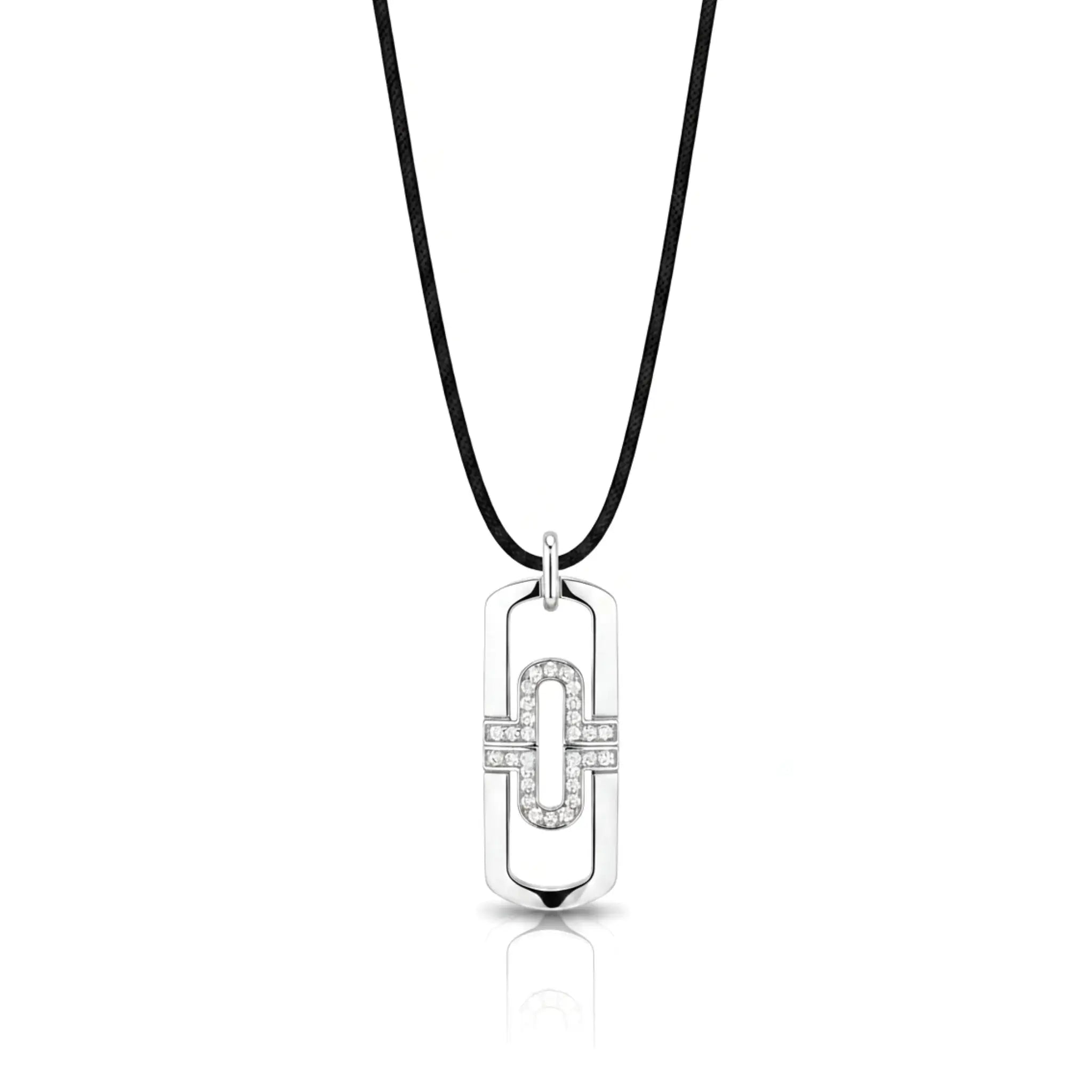 Diamond Dog Tag for Men