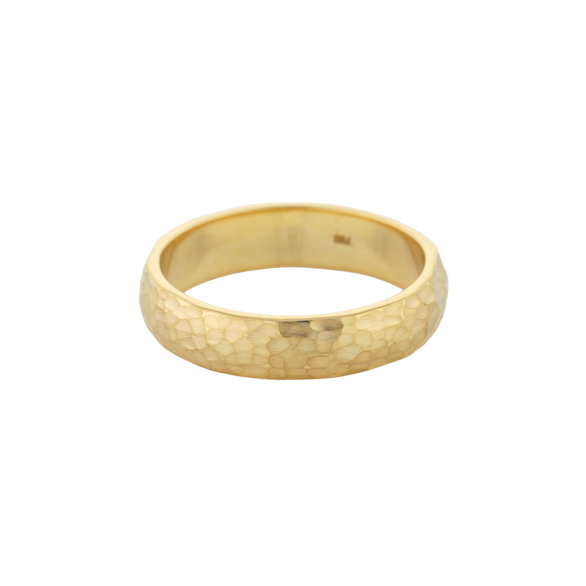 Hammered Gold Ring