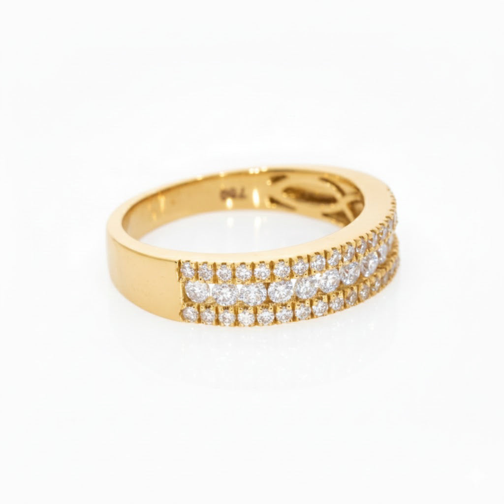 Pave Diamond Ring