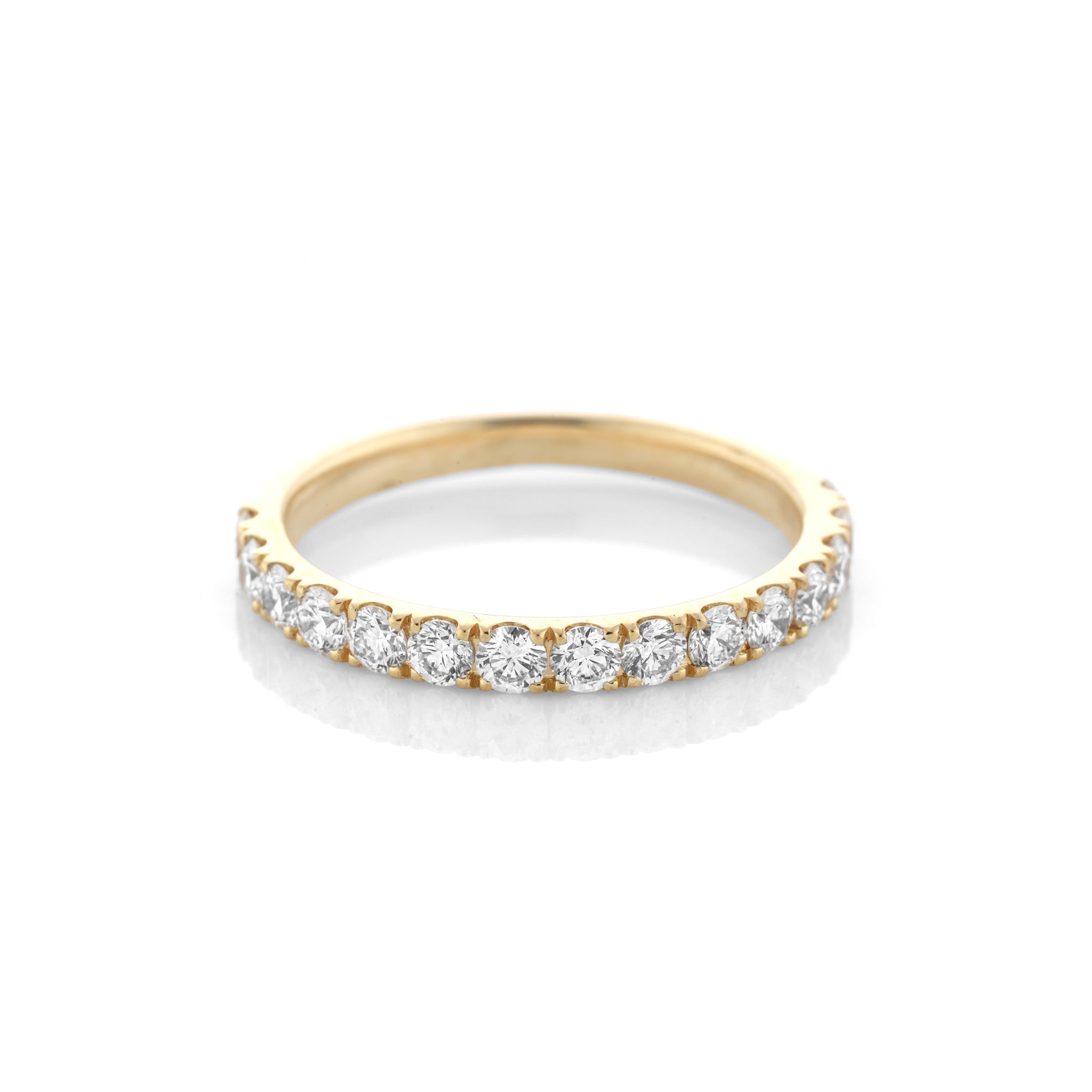 0.70ct Diamond Half Hoop Band