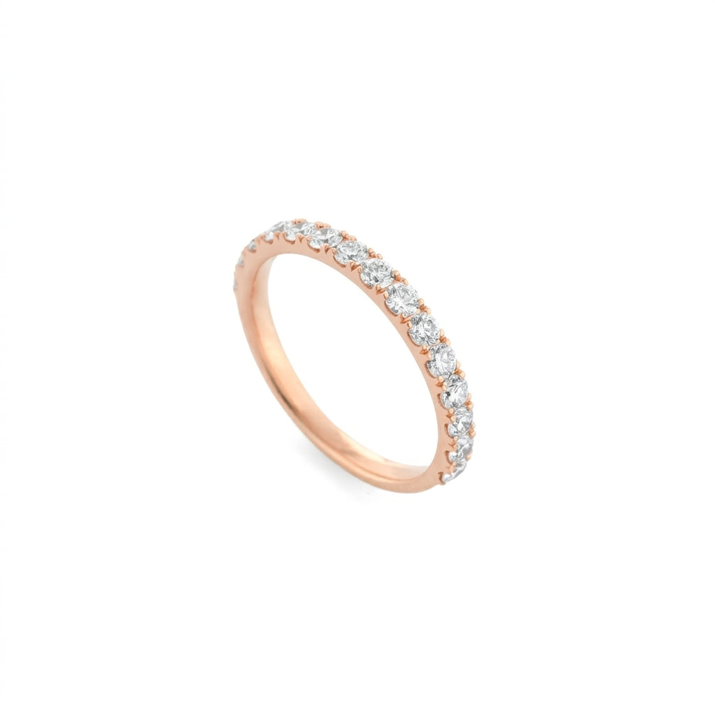 0.70ct Diamond Half Hoop Band