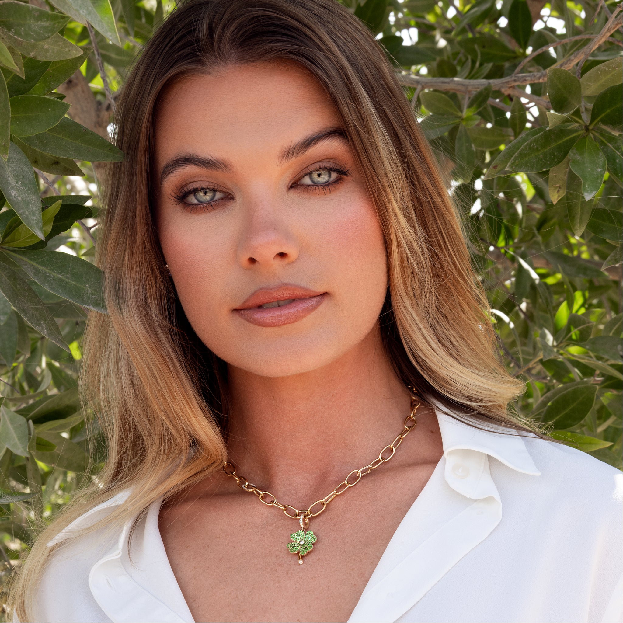 Four Leaf Clover Charm