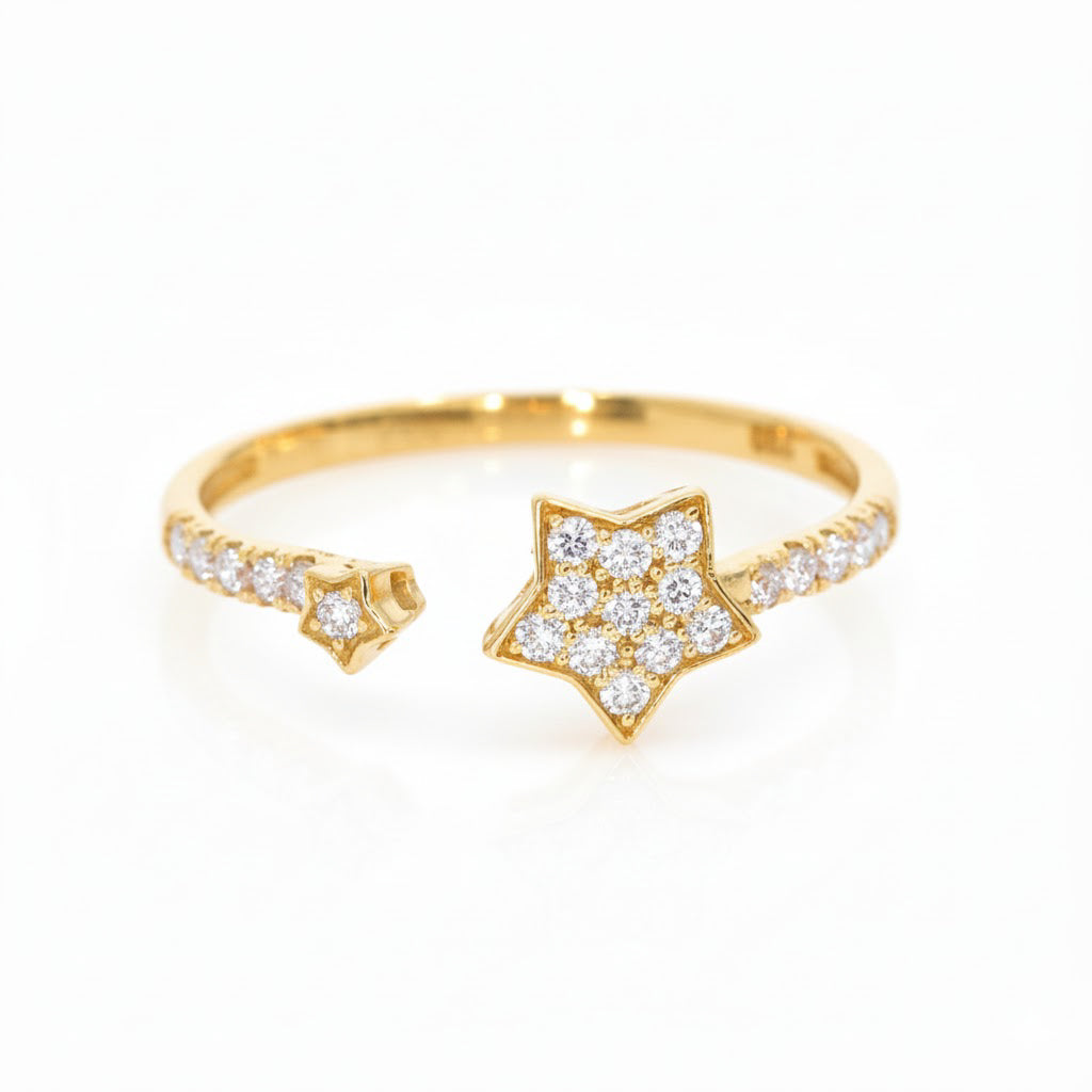 Diamond Star Ring