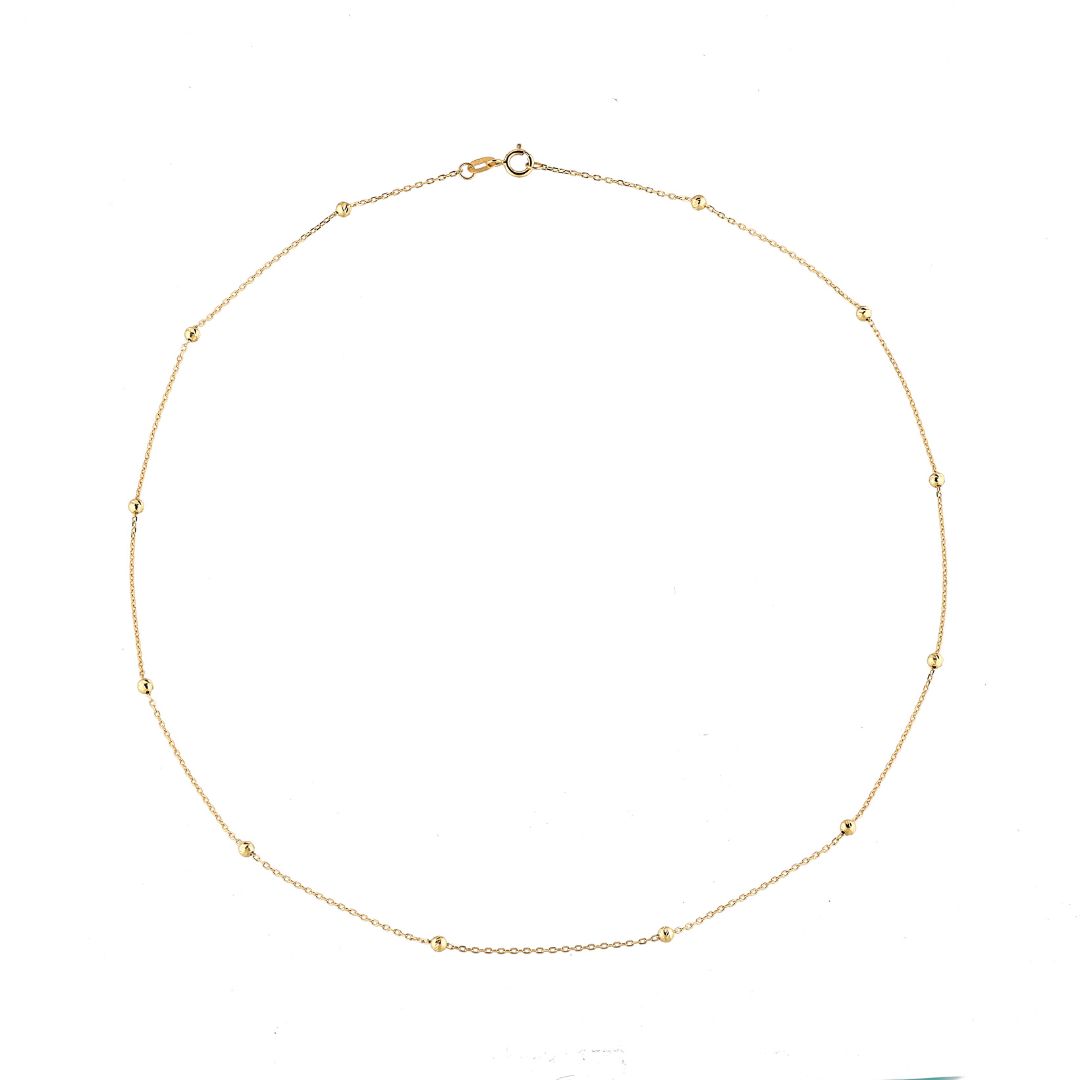 Gold Ball necklace