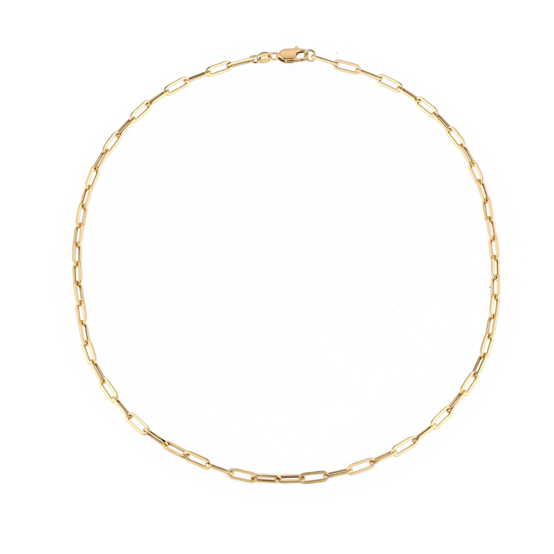 Gold Link chain - large