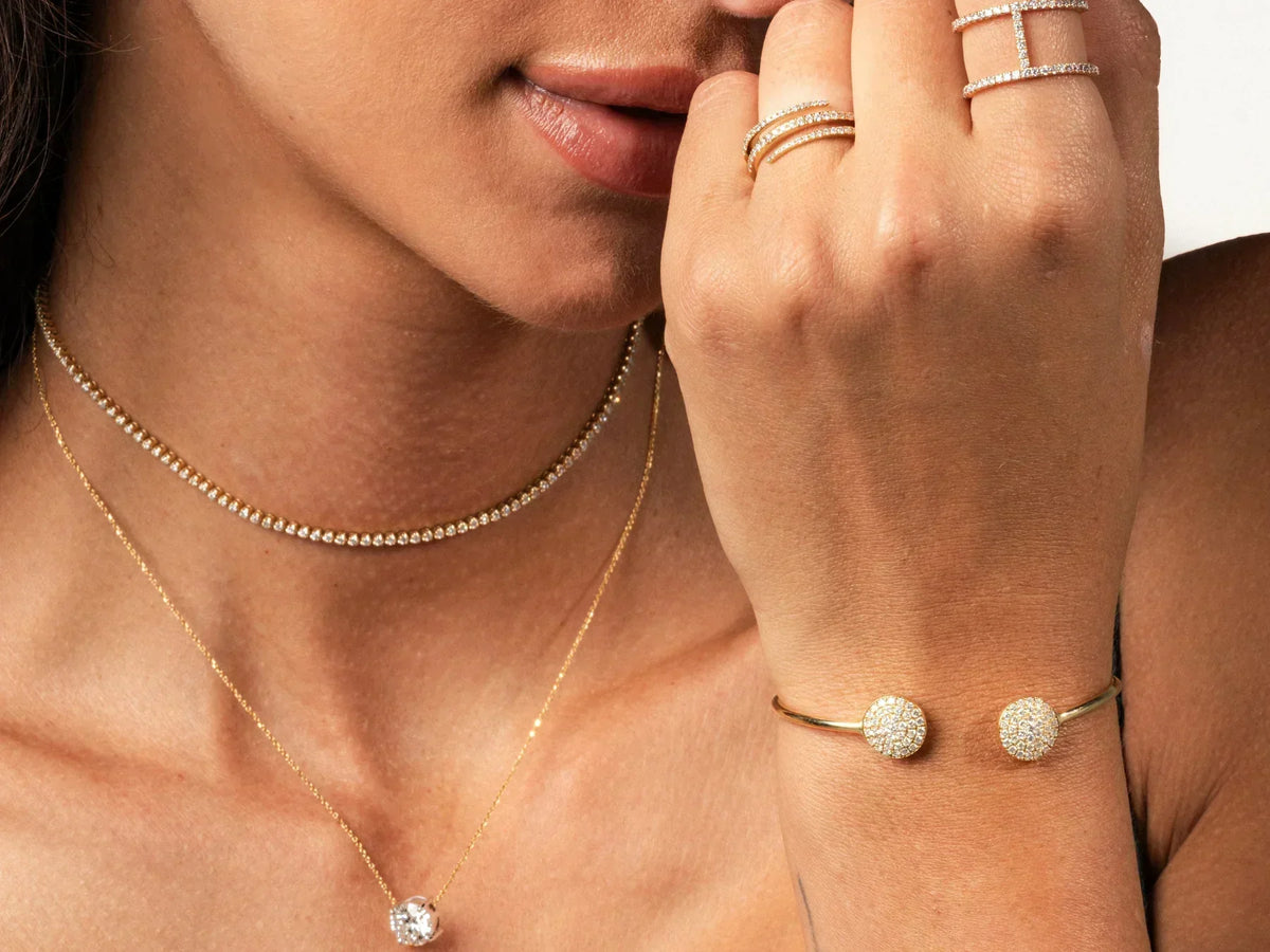 How I Style Jewellery Together: My Favourite Sets and Jewellery Pairings, featuring elegant rings and necklaces.