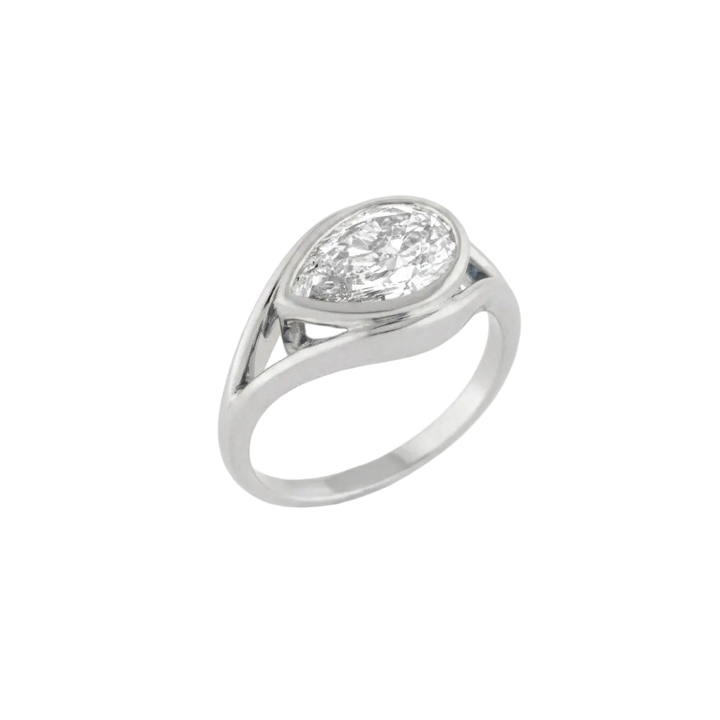 Pear Shaped Ring