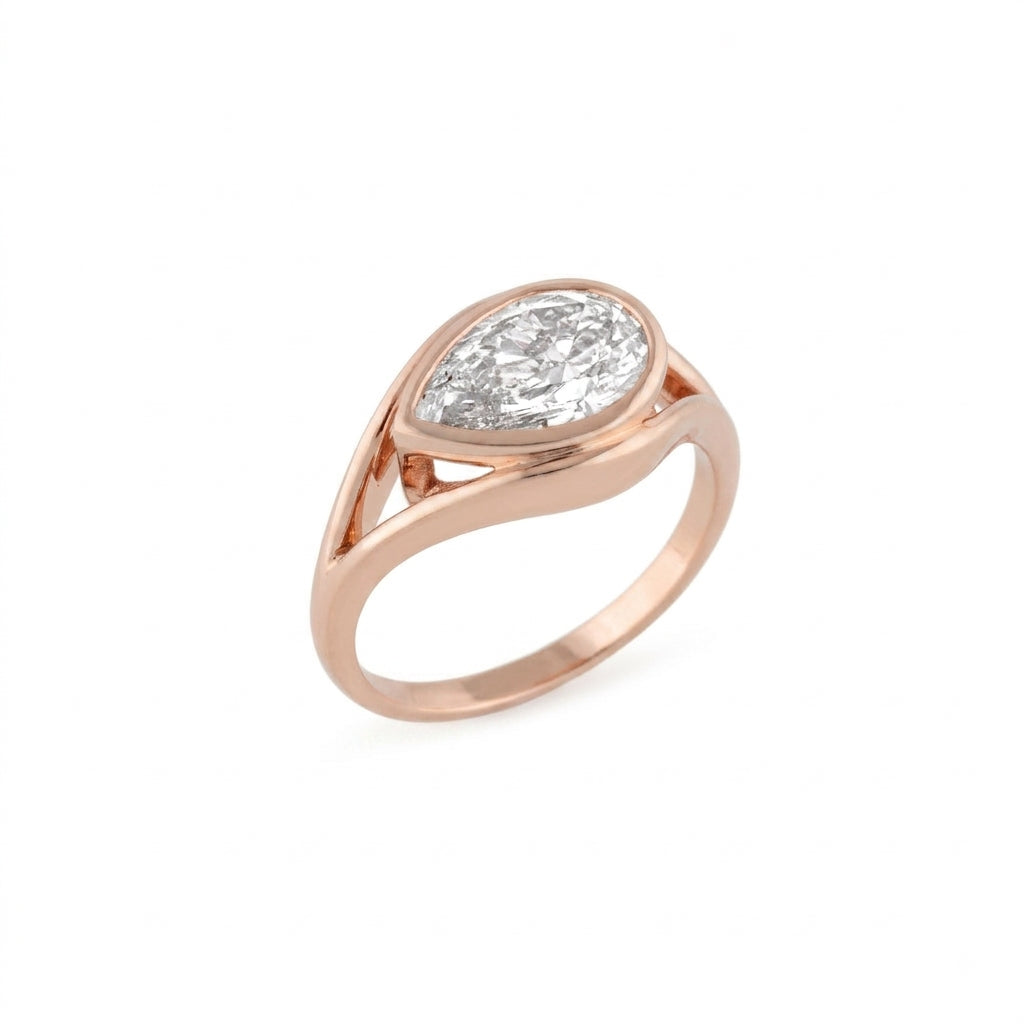 Pear Shaped Ring