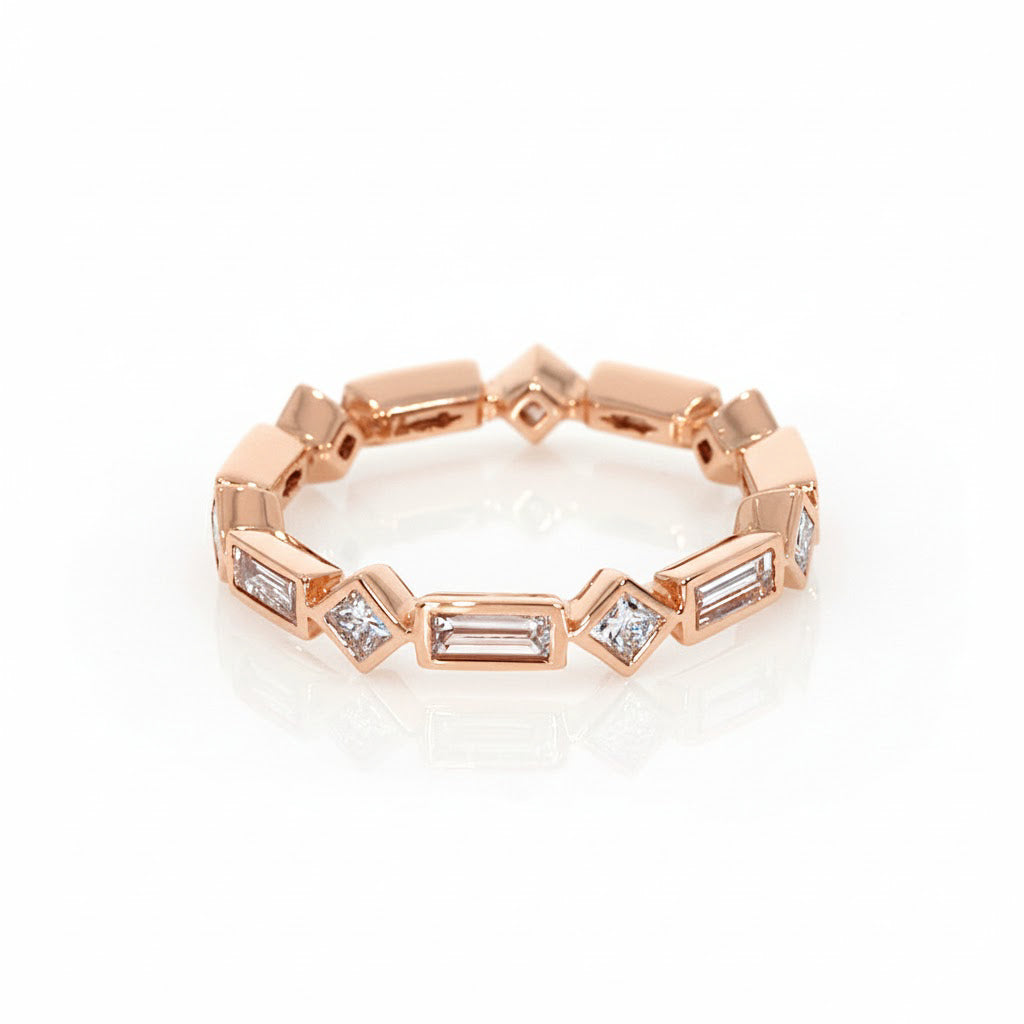 Baguette Bezel Ring