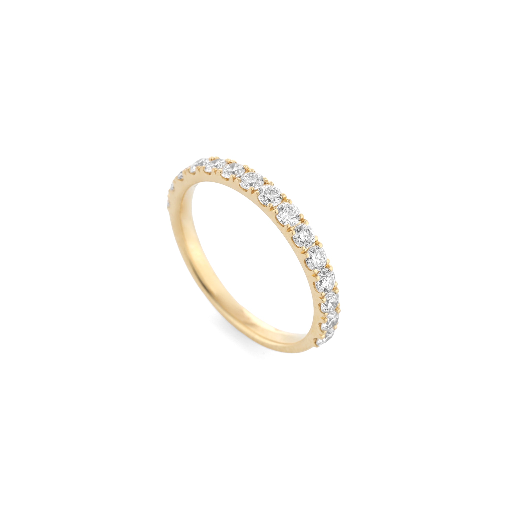 0.70ct Diamond Half Hoop Band