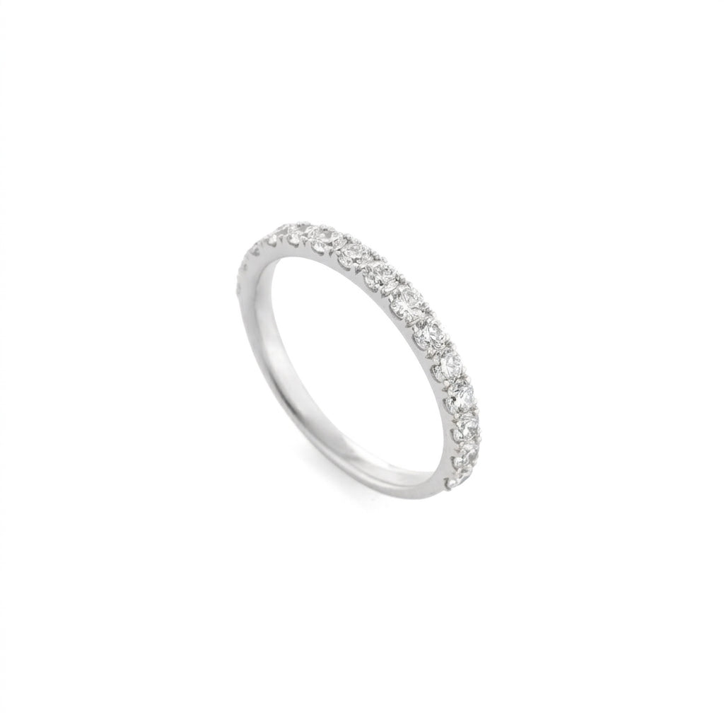 0.70ct Diamond Half Hoop Band