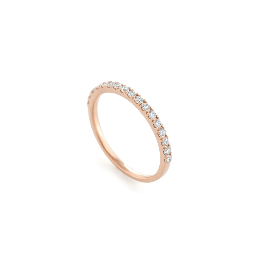 0.30ct Diamond Half Hoop Band