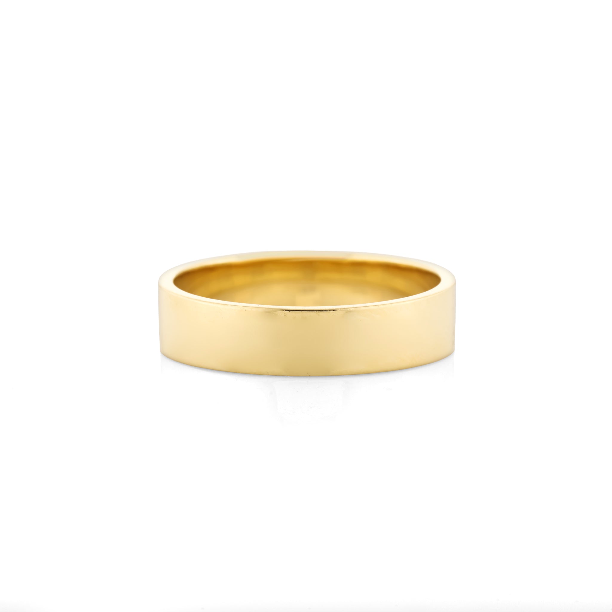 Straight Edge 5mm Wedding Band