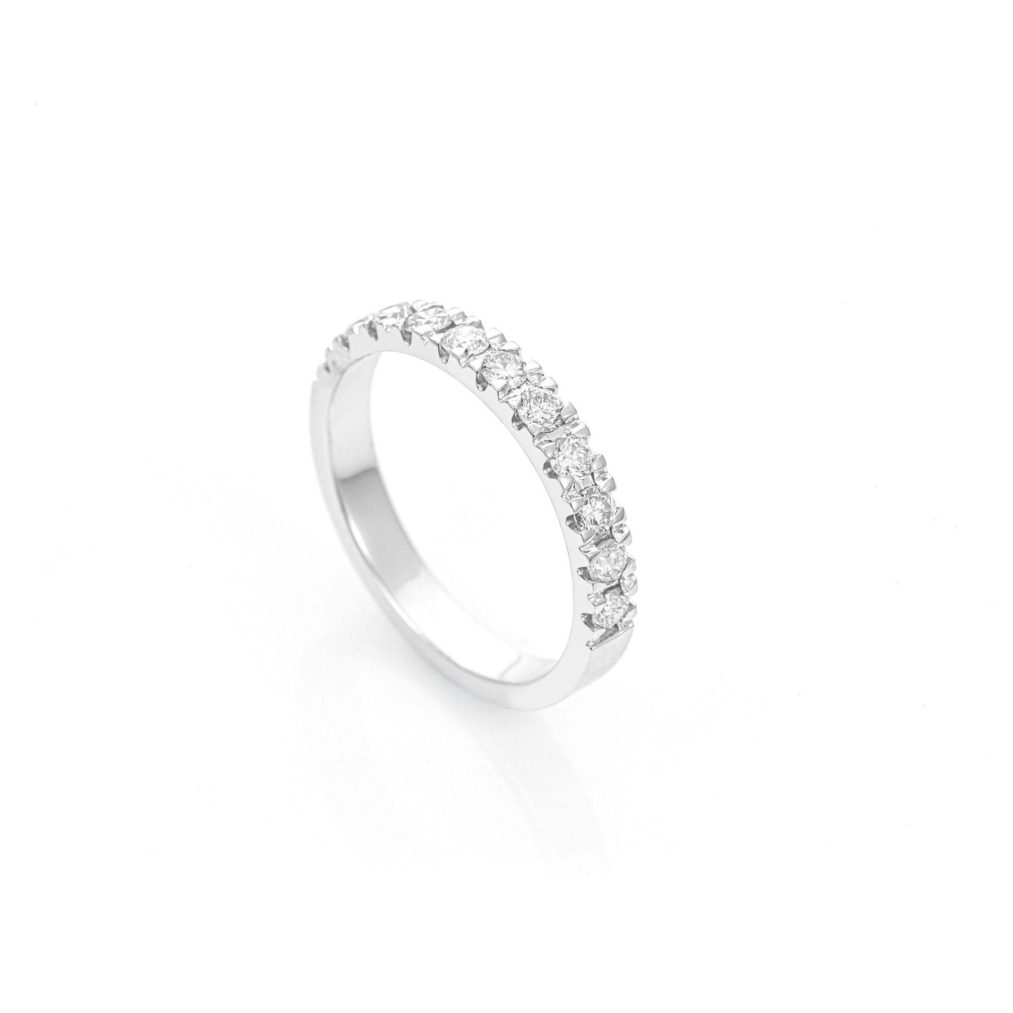 0.50ct Diamond Half Hoop Band