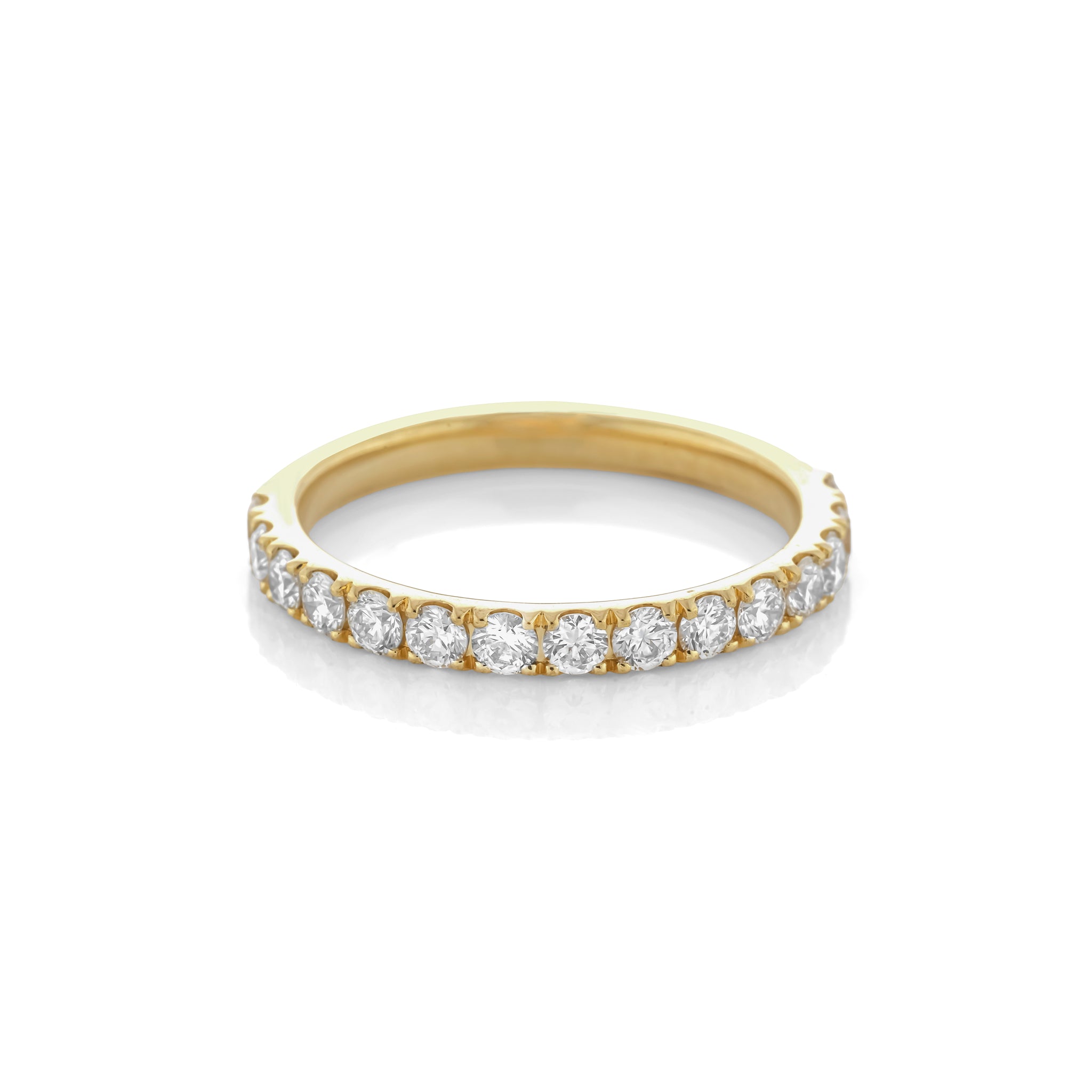 0.80ct Diamond Half Hoop Band