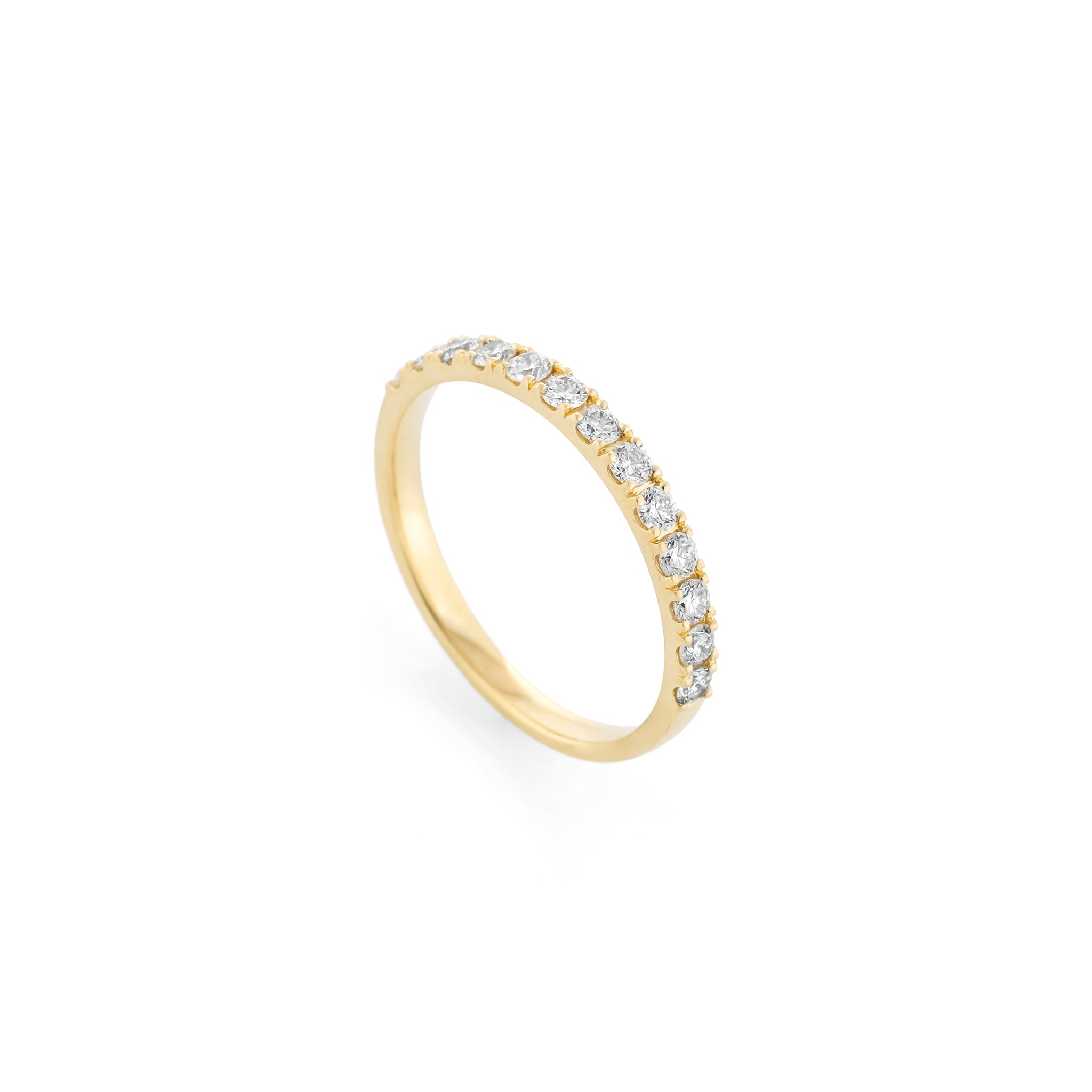 0.40ct Diamond Half Hoop Band