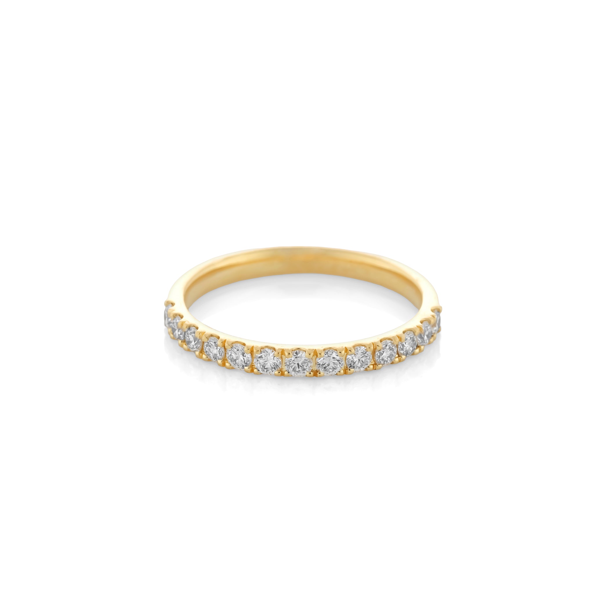 0.40ct Diamond Half Hoop Band