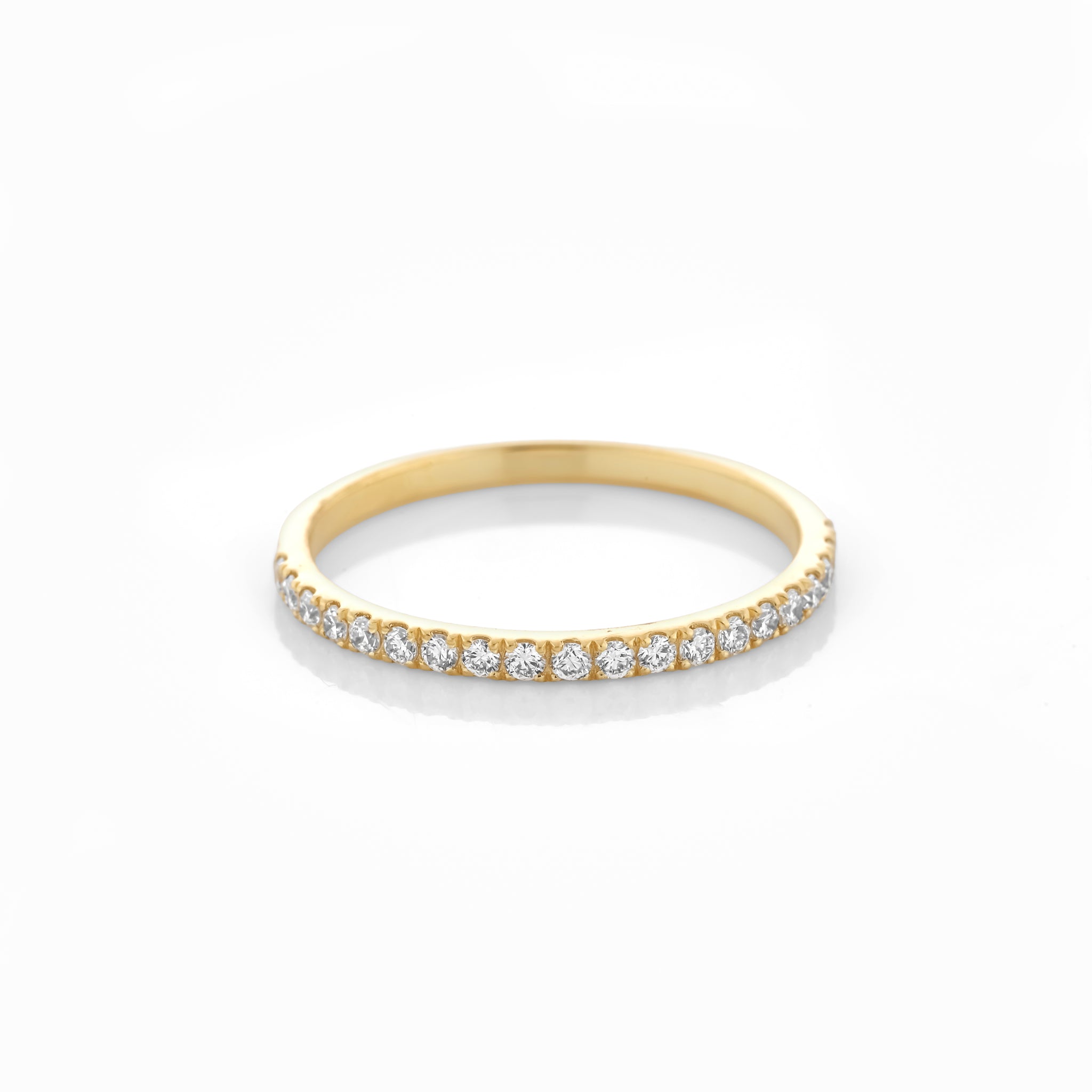 0.25ct Diamond Half Hoop Band