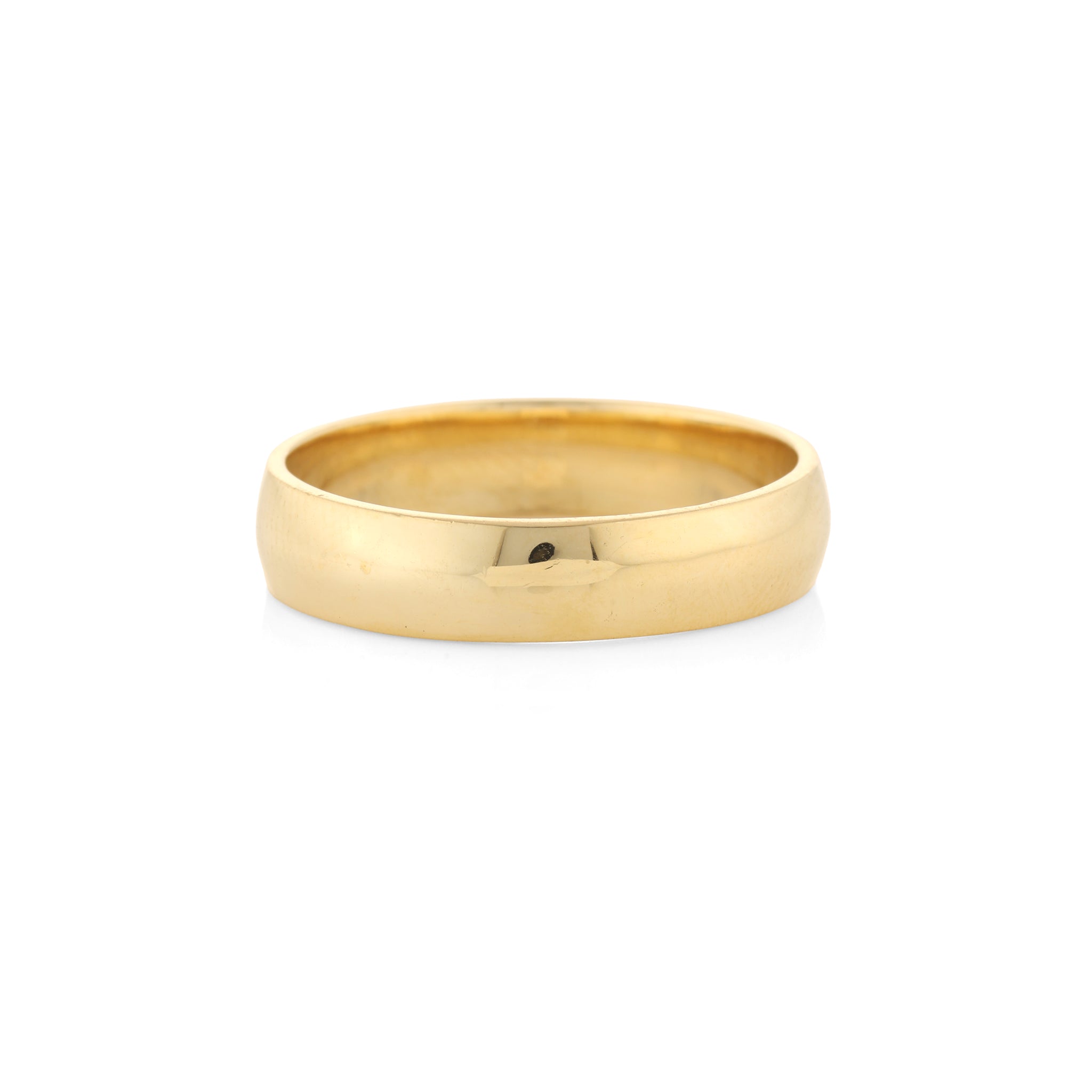 Classic Court Shape 5mm Wedding Band