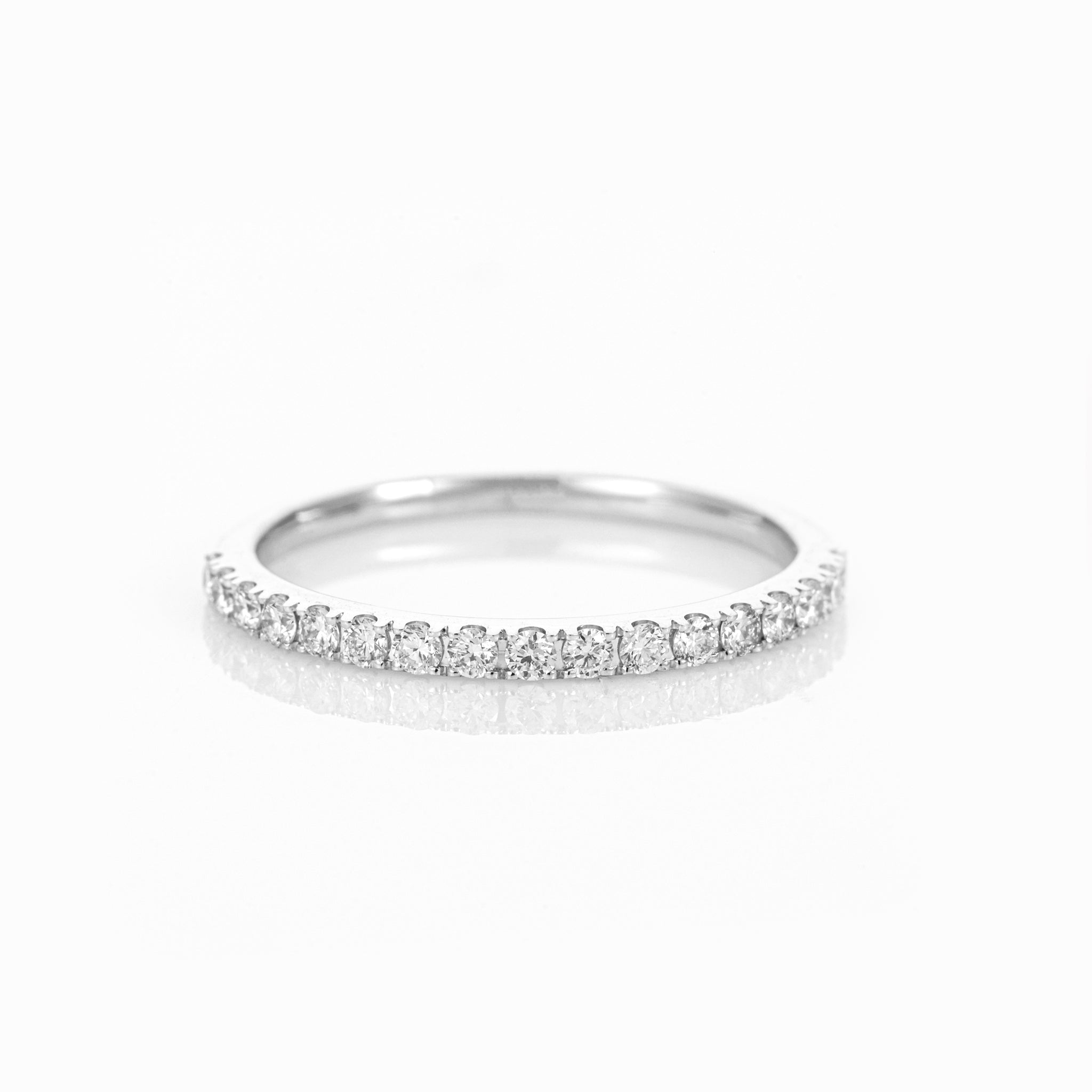 0.25ct Diamond Half Hoop Band