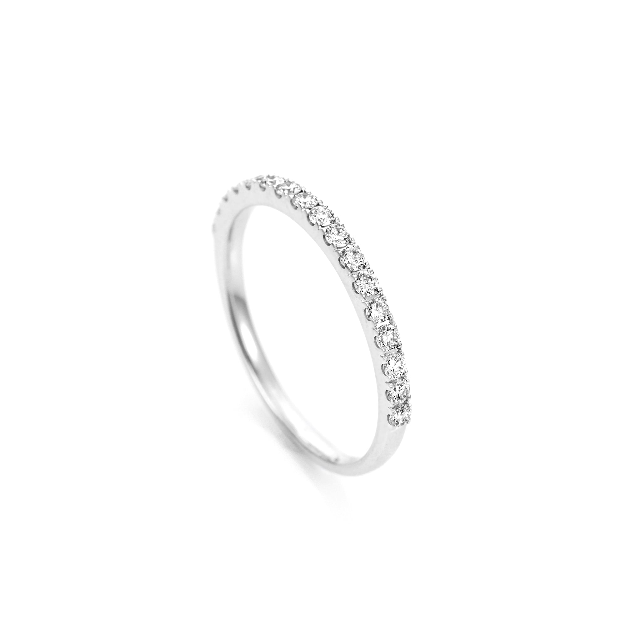 0.25ct Diamond Half Hoop Band