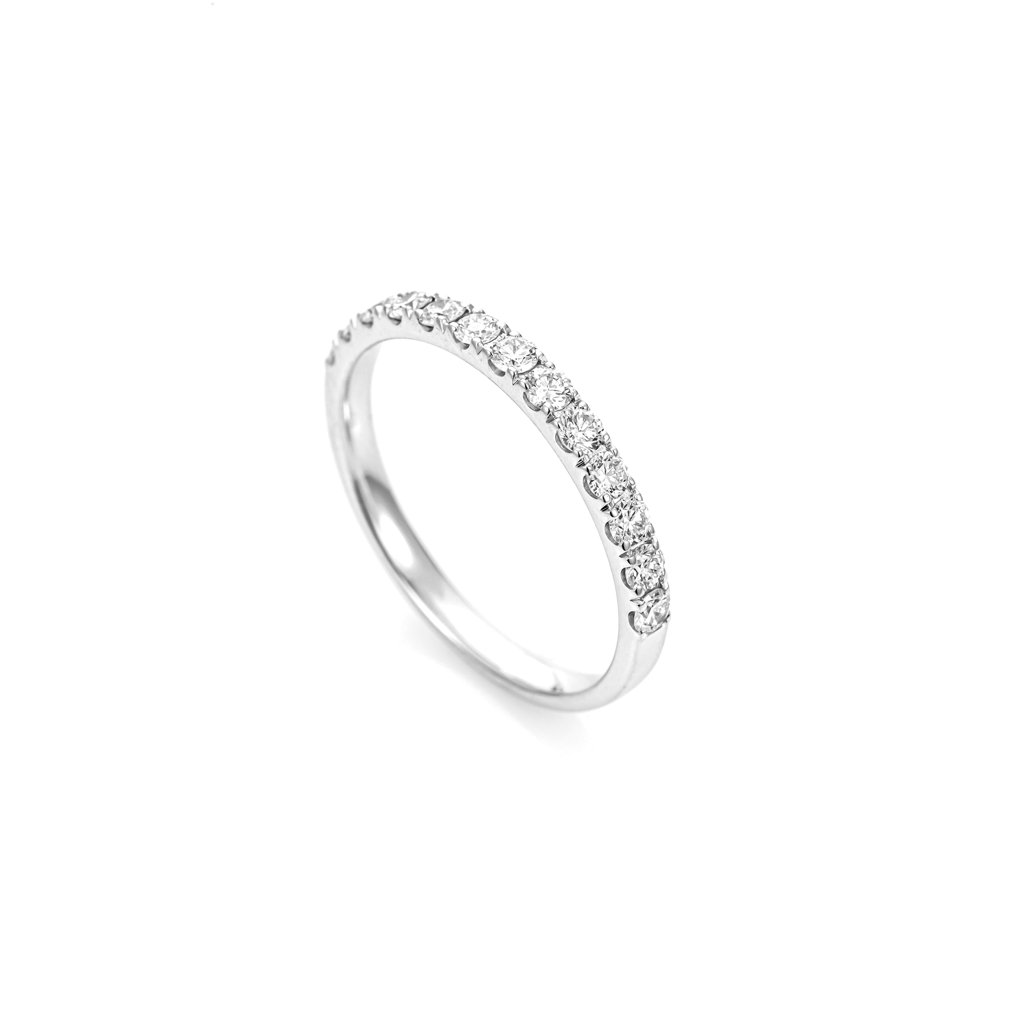 0.40ct Diamond Half Hoop Band