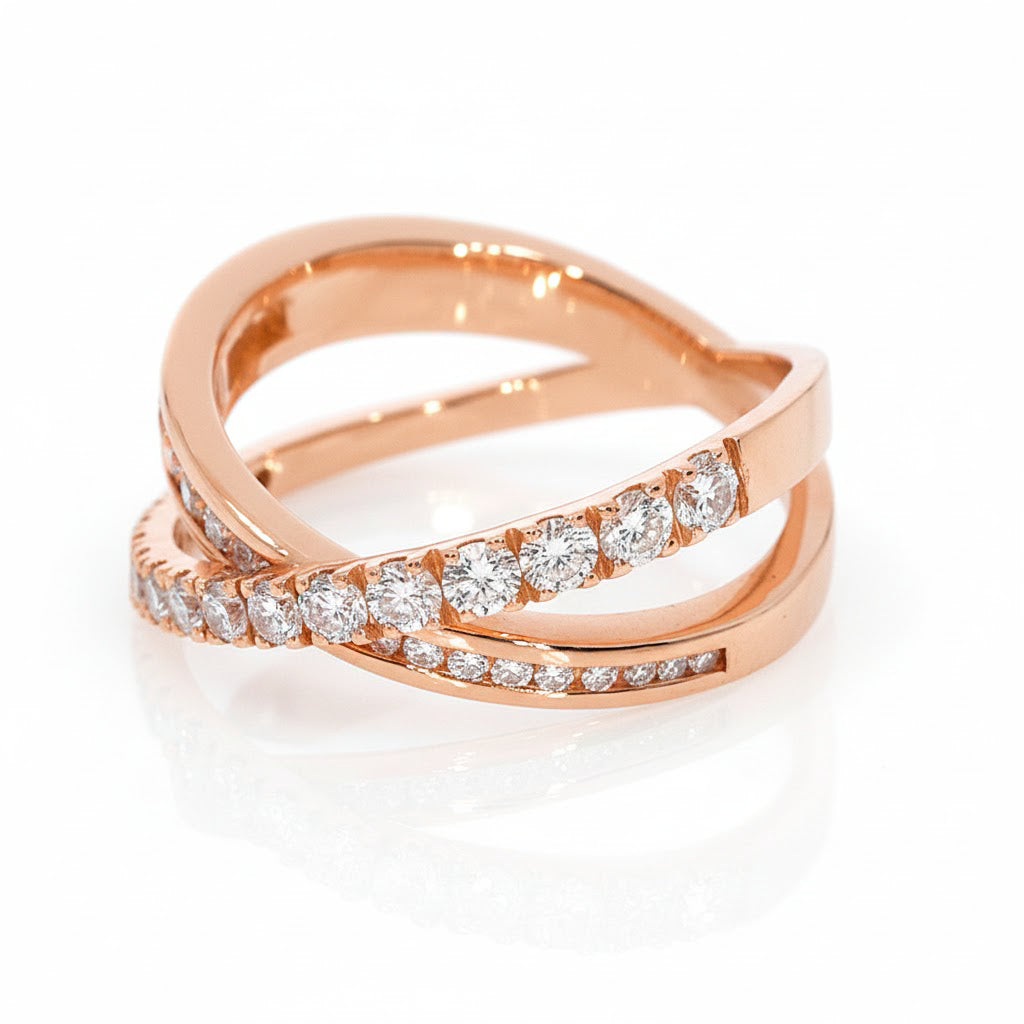 Criss Cross Ring - Large