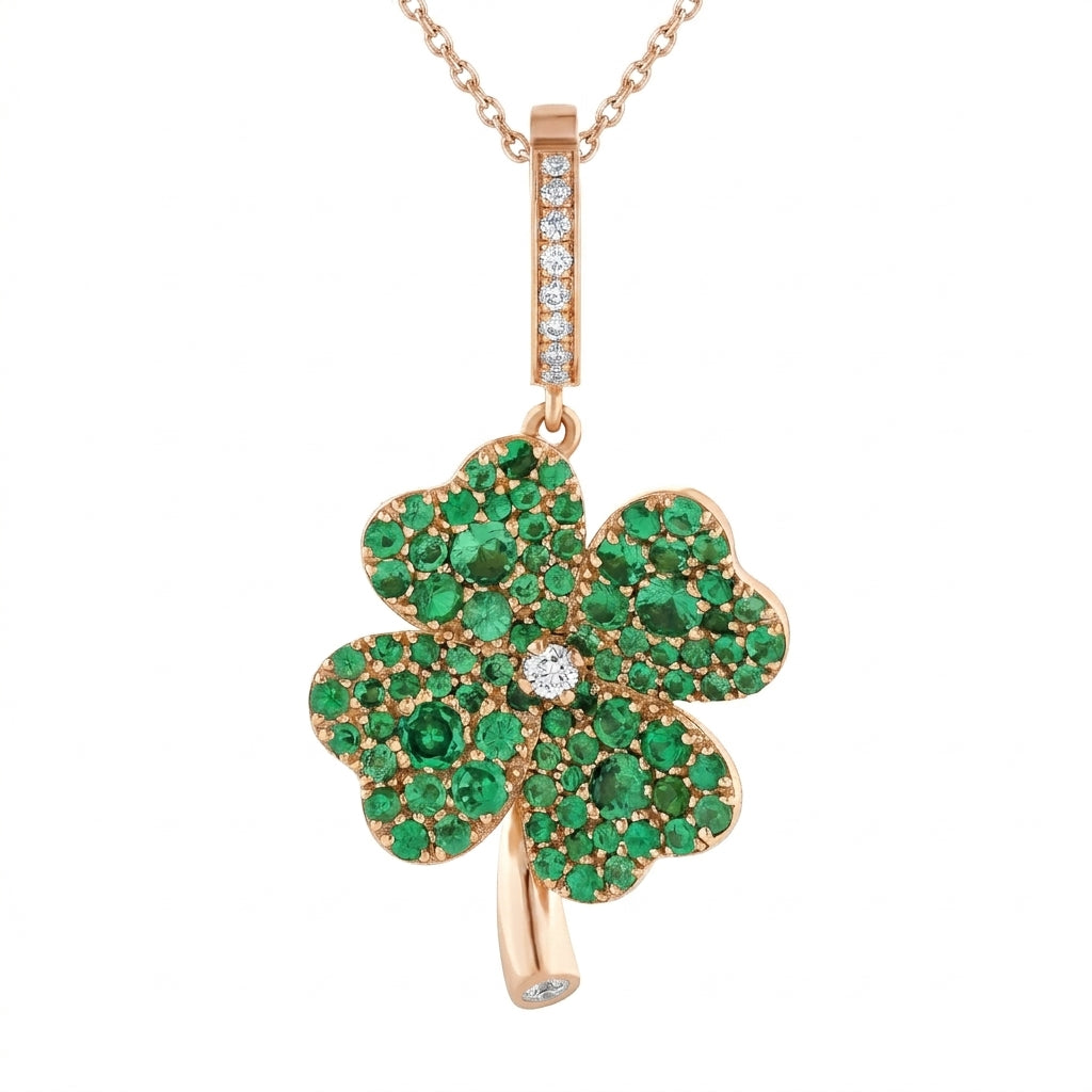 Four Leaf Clover Charm