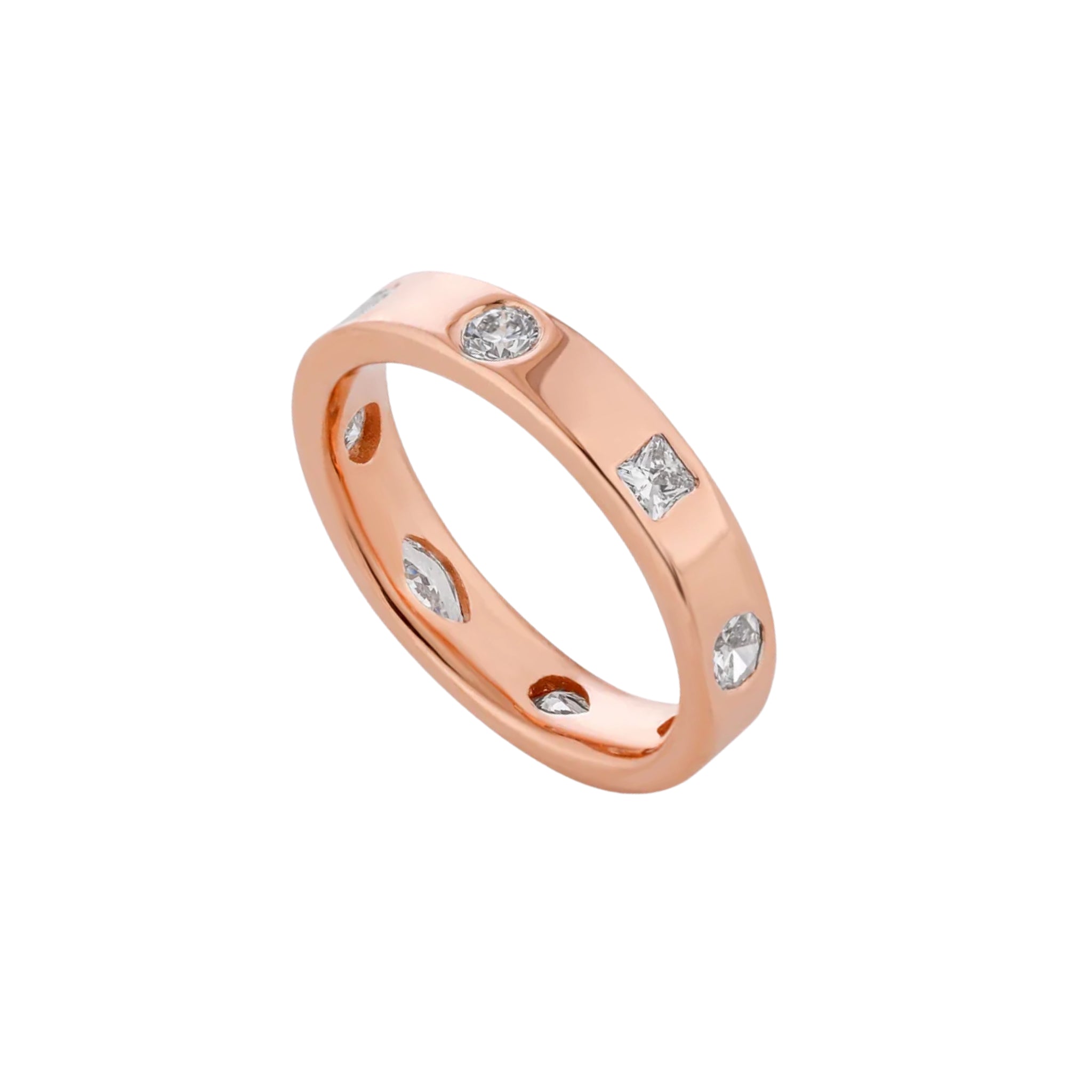Multi Shape Diamond Ring